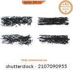 pencil and oil pastel brush... | Shutterstock .eps vector #2107090955