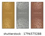 gold and silver vintage set of... | Shutterstock .eps vector #1796575288