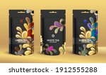 colorful tea packaging design... | Shutterstock .eps vector #1912555288