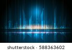 vector abstract futuristic ... | Shutterstock .eps vector #588363602