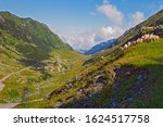 Swirling clouds on the mountain road image - Free stock photo - Public ...