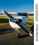 Small Sport Airplane Cessna 150 ...