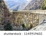 Bridge to Nowhere. Located in the Azusa  mountains in California.