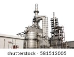 Structure of the oil refinery...