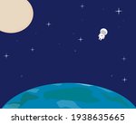 vector. planet earth from space.... | Shutterstock .eps vector #1938635665