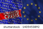 european union and financial... | Shutterstock . vector #1405453892