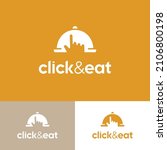 click and eat logo can be used... | Shutterstock .eps vector #2106800198