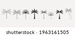 bohemian linear logos  icons... | Shutterstock .eps vector #1963161505
