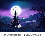 Happy Halloween Poster  Spooky  ...