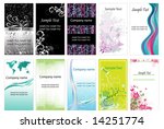business card set | Shutterstock .eps vector #14251774