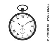 Pocket Watch Graphic Icon....