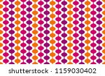 1960s groovy mod party... | Shutterstock .eps vector #1159030402