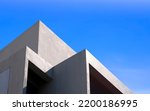 Modern geometric building...