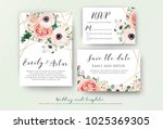 wedding invite  invitation ... | Shutterstock .eps vector #1025369305