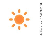 sun icon for graphic design... | Shutterstock .eps vector #1660202158