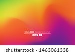 abstract blurred gradient mesh... | Shutterstock .eps vector #1463061338