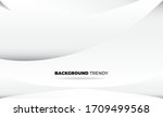 abstract geometric white and... | Shutterstock .eps vector #1709499568