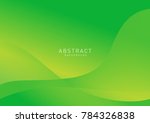 green abstract background | Shutterstock .eps vector #784326838