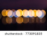 blur light bokeh abstrac... | Shutterstock . vector #773091835