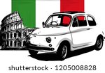 60s vintage italian car...