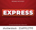 express text effect template... | Shutterstock .eps vector #2169912795