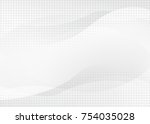 white abstract background with... | Shutterstock .eps vector #754035028