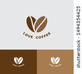 Love Coffee Logo. Cafe Or...