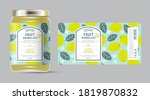 label and packaging of lemon... | Shutterstock .eps vector #1819870832