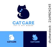 feline club logo  cat care and... | Shutterstock .eps vector #2169824245