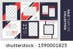 sale template collection for... | Shutterstock .eps vector #1590001825