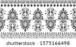 embroidery ikat pattern etnic... | Shutterstock .eps vector #1575166498