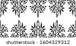 ikat pattern etnic indian... | Shutterstock .eps vector #1604329312
