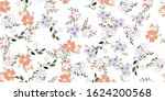 seamless floral pattern.... | Shutterstock .eps vector #1624200568