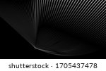grey line on black. minimal... | Shutterstock .eps vector #1705437478