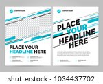 flyer design sports invitation... | Shutterstock .eps vector #1034437702