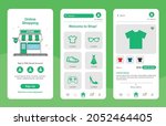 online shopping design for... | Shutterstock .eps vector #2052464405