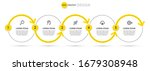 vector infographic label design ... | Shutterstock .eps vector #1679308948