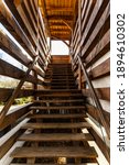 Wooden Stairs To Small Wooden...
