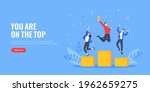 people standing on the podium... | Shutterstock .eps vector #1962659275
