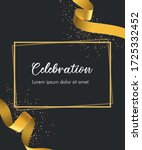 celebration invitation card... | Shutterstock .eps vector #1725332452