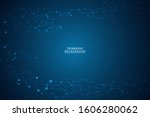 abstract technology background... | Shutterstock .eps vector #1606280062