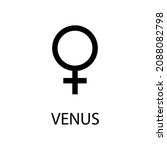 venus icon. planet symbol.... | Shutterstock .eps vector #2088082798