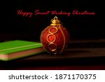 smart working in christmas... | Shutterstock . vector #1871170375