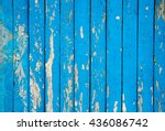 Texture Of Wood Blue Panel For...