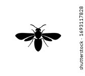 vector wasp illustration. wasp... | Shutterstock .eps vector #1693117828