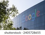 Small photo of Mountain View, CA, USA - May 1, 2022: Googleplex, the corporate headquarters complex of Google and its parent company, Alphabet, Inc., at 1600 Amphitheatre Parkway in Mountain View, California.