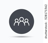 people icon. group of humans... | Shutterstock . vector #528171562