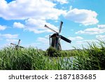 Kinderdijk  The Netherlands  ...
