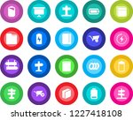 round color solid flat icon set ... | Shutterstock .eps vector #1227418108