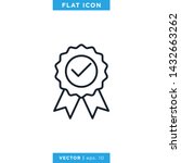 award medal icon vector logo... | Shutterstock .eps vector #1432663262